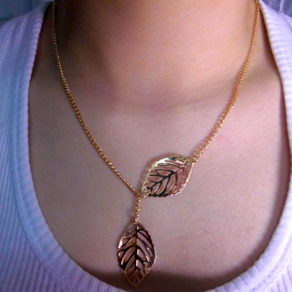 ❤️Necklace leaves